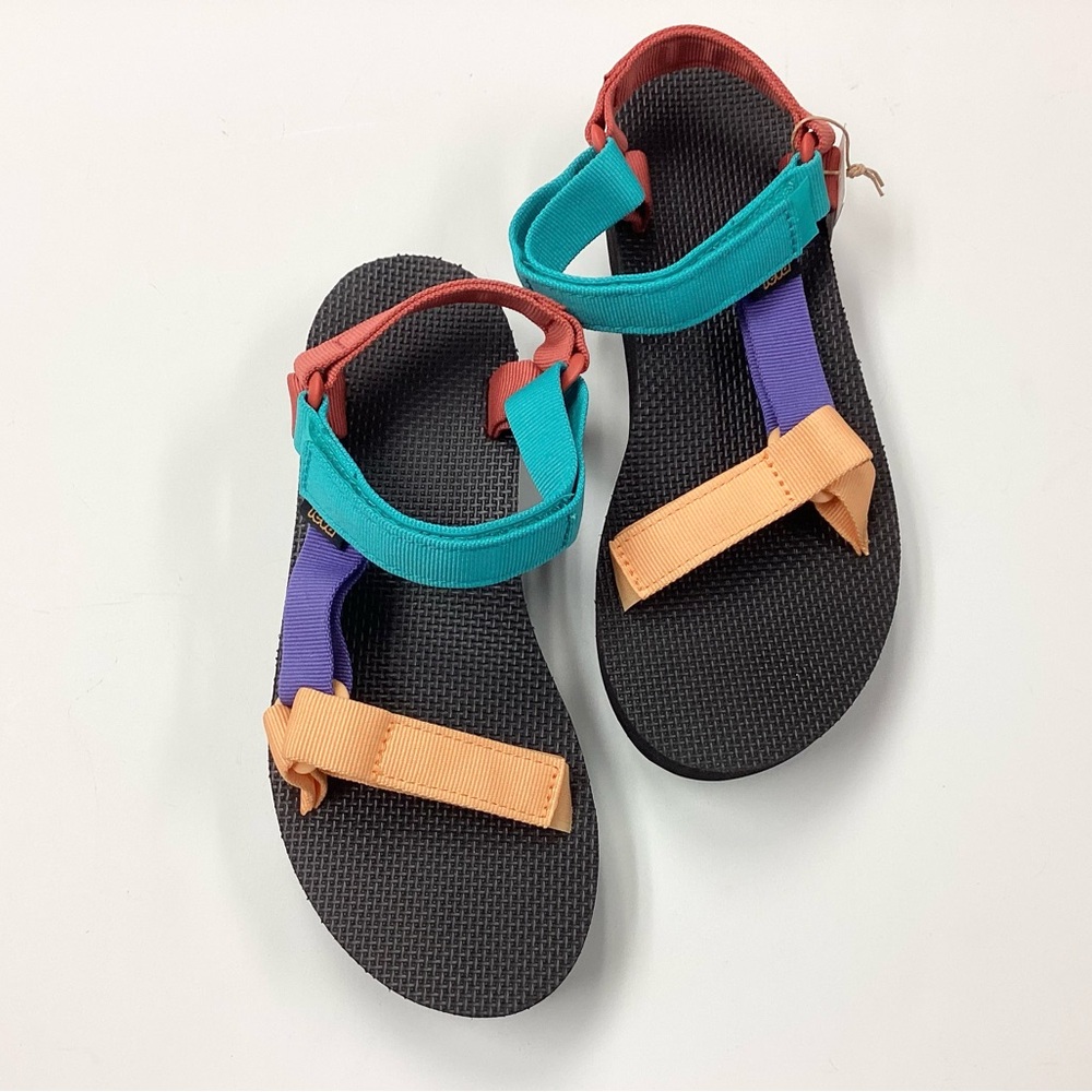 NWOB Teva Midform Universal Sandal - Bright Retro Multi - 8